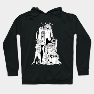 Scifi Junkyard Hoodie